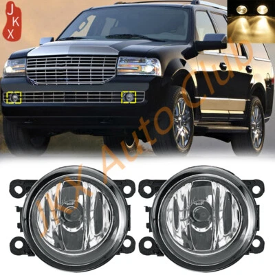 Par de luces antiniebla halógenas para parachoques delantero aptas para Lincoln Navigator 2007-2015 n Foto 1 de 4