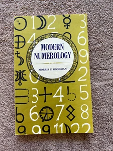 Modern Numerology - Morris C. Goodman Copyright 1945 Metaphysical Literature - Picture 1 of 7