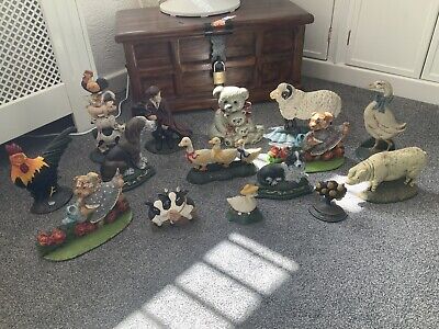 15 Collectable Cast Iron Door Stops  Job Lot Used • 95£