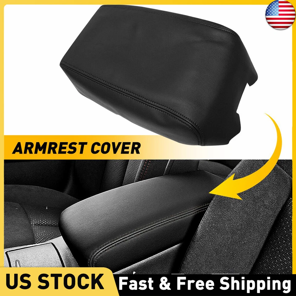 For 2009-2014 Nissan Maxima Middle Console Lid Armrest Replacement Cover Black - Image 1 of 4