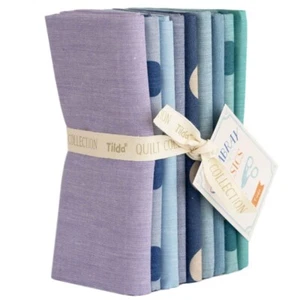 Seasonal Chambray from Tilda® - Fat Quarter Bundle - Summer - 9 Fat Quarters - Picture 1 of 1