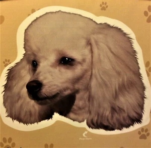 Poodle Sticker - Indoor/Outdoor Sticker - 5" x 4" NEW  - Picture 1 of 3