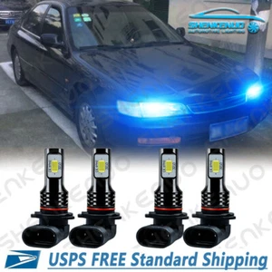 8000K Combo LED Headlight Bulbs for Honda Accord 1997-2007 High & Low Beam - Picture 1 of 11