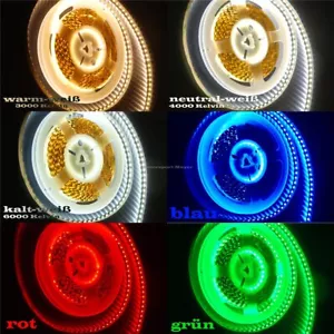 Tira de tira de LED 12V, IP65 a prueba de salpicaduras, 120 LED/m, 5m - Imagen 1 de 15