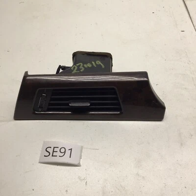 BMW E90 E92 335d 2006-2011 tablero de instrumentos delantero izquierdo ventilación de aire moldura de madera OEM Foto 1 de 4