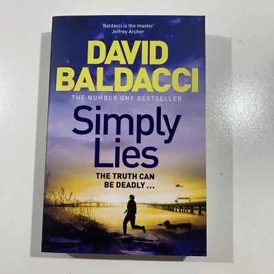 Simply Lies By David Baldacci Mickey Gibson Book 1 Tracked Post - image 1 of 4