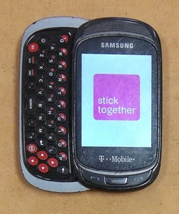 Samsung Gravity T / Touch SGH-T669 - Gray ( T-Mobile ) Rare Slider Cell Phone - Picture 1 of 4