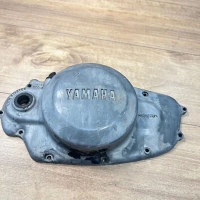 1978 77-78 Yamaha IT250 IT 250 / OEM Nice ENGINE CLUTCH SIDE COVER - Image 1 of 4