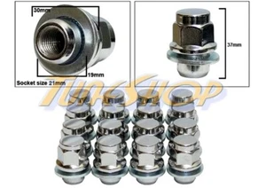 16 MITSUBISHI OEM OE STOCK FACTORY WHEELS RIMS MAG LUG NUTS 12X1.5 1.5 CHROME - Picture 1 of 2