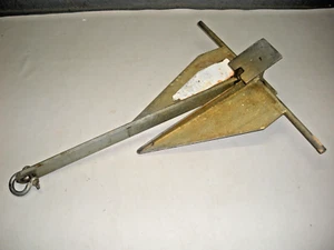 Genuine Tie Down Super Hooker "8" Galvanized Fluke Anchor - Picture 1 of 2
