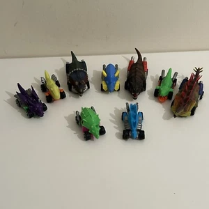 Teamsterz Job Lot Bundle Animal Shaped Cars x9 Dinosaur Dragon Shark Crocodile - Picture 1 of 21