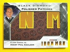 2021 Marvel Black Diamond Polished Puzzle Patches #IM5 Agent Phil Coulson Relic