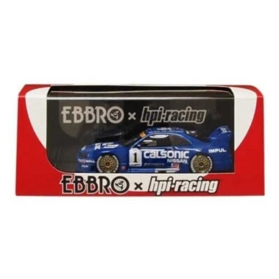 EBBRO x HPI Racing 1:43 CALSONIC NISSAN SKYLINE GT-R 1995 JGTC SENDAI широкофюзеляжный - Изображение 1 из 4