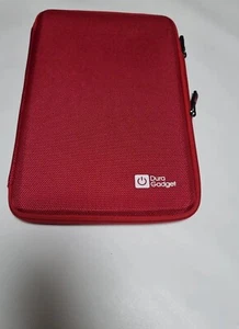 2x Red hard laptop gadget case 12 inch 20x30 - Picture 1 of 13