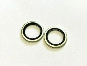 Bonded Seal Washer - 3/4" BSP Nitrile Sealing . Self Centralising - not Dowty - Picture 1 of 1