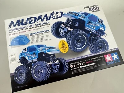 Tamiya Mudmad Mini Frame SW-01 4WD 1:24 Kit 57412 Modeling - Image 1 of 2