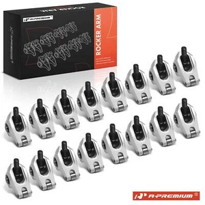 A-Premium 2024 Aluminum Rocker Arm Set for GM 1.7 Ratio 3/8" w/ Needle Bearings - Picture 1 of 10