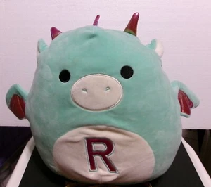 2020 SQUISHMALLOW Miles Dragon Computer Guru Monogram Plush "R" - Picture 1 of 9