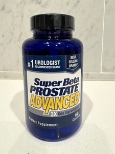 Super Beta Prostate Advanced Dietary Supplement 60 Caplets - Picture 1 of 9