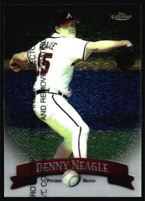 1998 Finest Denny Neagle #95 Atlanta Braves - Image 1 of 2