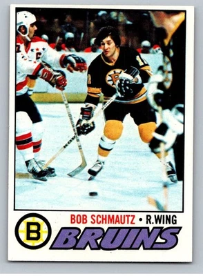 1977-78 Topps Hockey Set-Break #59 Bob Schmautz Bruins *WSC* - Image 1 of 2