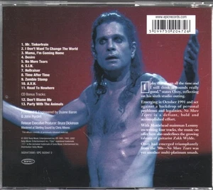 Ozzy Osbourne: No More Tears auf CD - original verpackt - Neuware - 2002 - Imagen 1 de 1