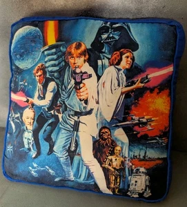 STAR WARS  New Hope ANH Vtg Plush Couch Cushion / Pillow Jay Franco & Sons NY - Picture 1 of 3
