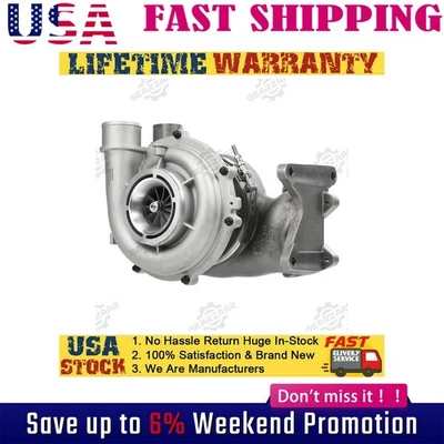 Cargador turbo para Chevy Express Silverado GMC Savana Sierra 365 HP 98011735 6,6 L Foto 1 de 4