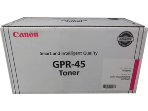 Canon GPR-45M 6261B001AA Magenta Toner 6.4k Genuine OEM Retail Box Quick Ship - Photo 1/1
