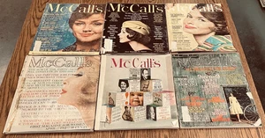 Vintage McCall’s Magazine for Women, Lot of 6 Jan-Jun 1961 Ex-Library - Picture 1 of 7