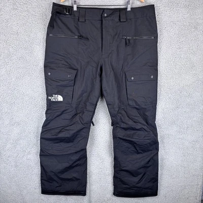 The North Face Slashback Cargo Ski Pants Mens 2XL Black Snowboard Insulated - Image 1 of 4