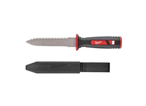 Milwaukee 48-22-1927 Serrated Duct Knife 11" Fixed Blade Red Red - Picture 1 of 12