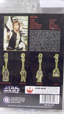 Star Wars Han Solo Die Cast Brass Key Chain - Image 1 of 4