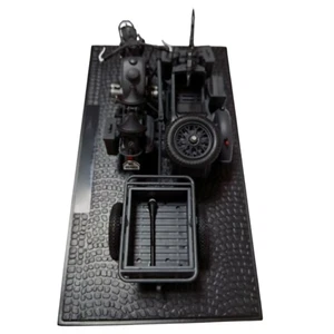 1/24 German WWII R75 Panzerfaust 30 Motorcycle Plastic Model Souvenir Display - Picture 1 of 12