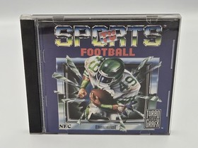 TV Sports Football (Turbo Grafx 16) Complete in Case Turbografx CIB