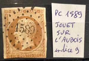 🦬Klassische Briefmarke Nr. 13 -10 c Bistro Empire - Los. PC Nr. 1589 Spielzeug auf der Aubois🦬 - Bild 1 von 1
