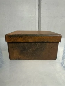 Jan Barboglio Metal Trinket Box Rare With Name Printed On Box - Picture 1 of 13