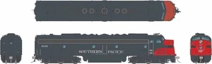 Rapido 28597 HO EMD E8 A - Sound and DCC Southern Pacific #6046 (gray, red) - Picture 1 of 1