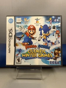 Mario & Sonic bei den Olympischen Winterspielen (Nintendo DS, 2009) CIB komplett - Bild 1 von 6
