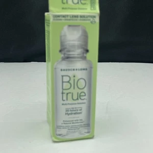 Solución de lentes de contacto multiusos Bausch + Lomb Biotrue 2 fl oz EXP 2027 - Imagen 1 de 3