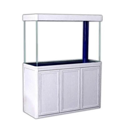 135 Gallon Tempered Glass Aquarium White Oak - Image 1 of 4