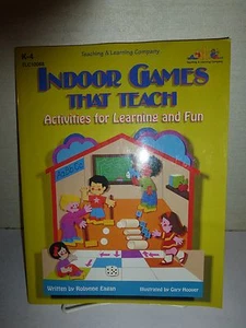 Indoor Games That Teach : Activities for Learning and Fun, Robynne Eagan, PB 126 - Picture 1 of 5