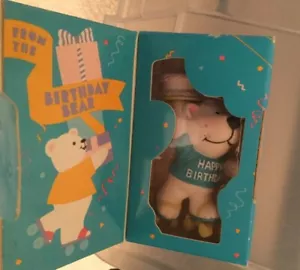 Avon Special Delivery Musical Bearthday Greeting Figurine - Picture 1 of 5