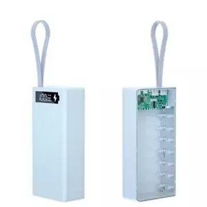 Detachable Mobile Power DIY Shell 14*18650 Battery Power Bank Case LCD Display - Picture 1 of 26