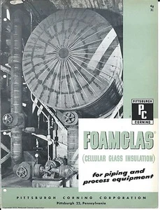MRO Brochure - Pittsburgh Corning - Foamglas Insulation - c1952 (MR184) - Picture 1 of 1