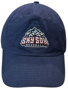 Colorado Springs Sky Sox Hat Cap Minor League Adjustable Strapback Blue Red - Picture 1 of 7