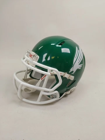 NORTH TEXAS MEAN GREEN NCAA SCHUTT MINI FOOTBALL HELMET Cover