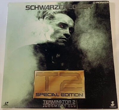 Terminator 2: Judgment Day Movie LaserDisc 1991 PILF-1375 Sci-Fi from Japan #30 - Image 1 of 4