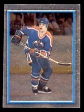 1984-85 O-PEE-CHEE STICKERS #5 MARK MESSIER FOIL EDMONTON OILERS