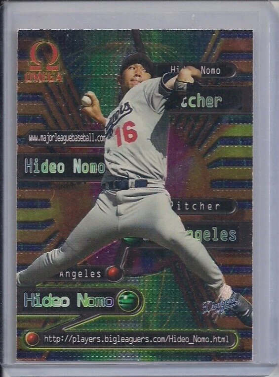 1998 Pacific Omega Online Inserts Hideo Nomo - Image 1 of 1